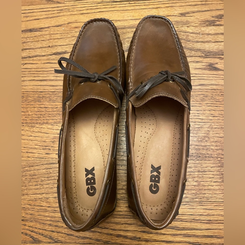 GBX Henley Brown Shoes Size 10.5